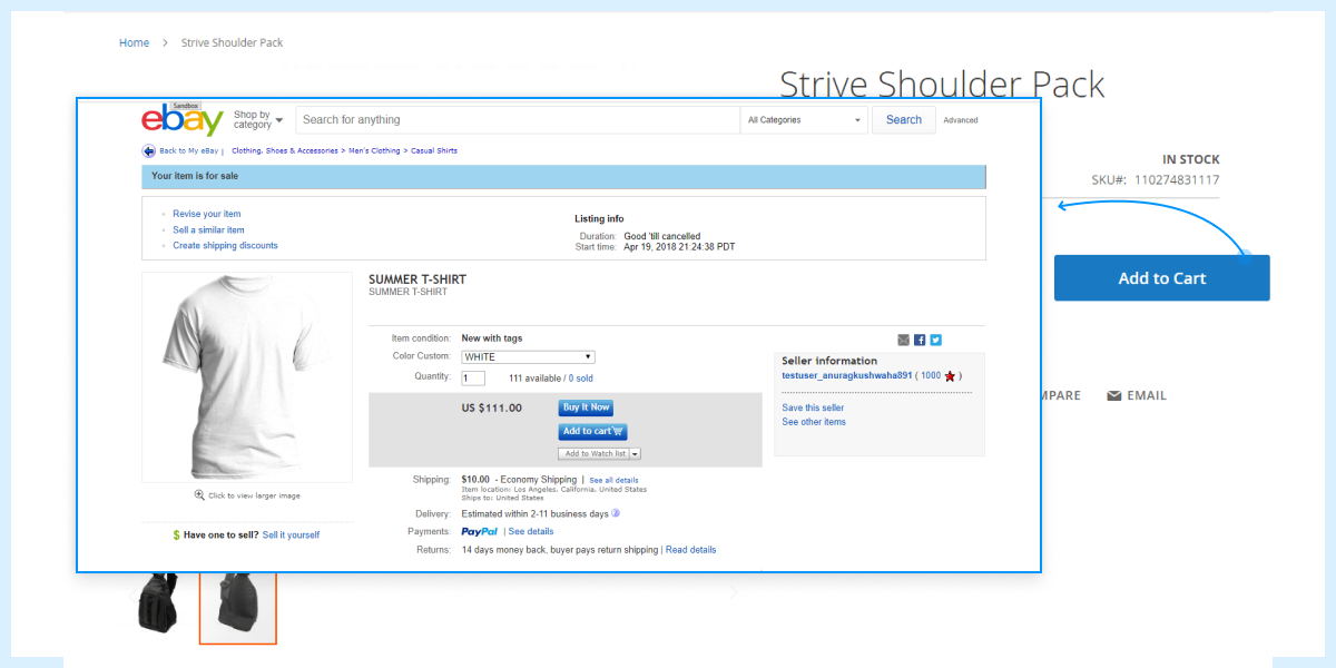Opencart eBay Connector Opencart eBay Connector
