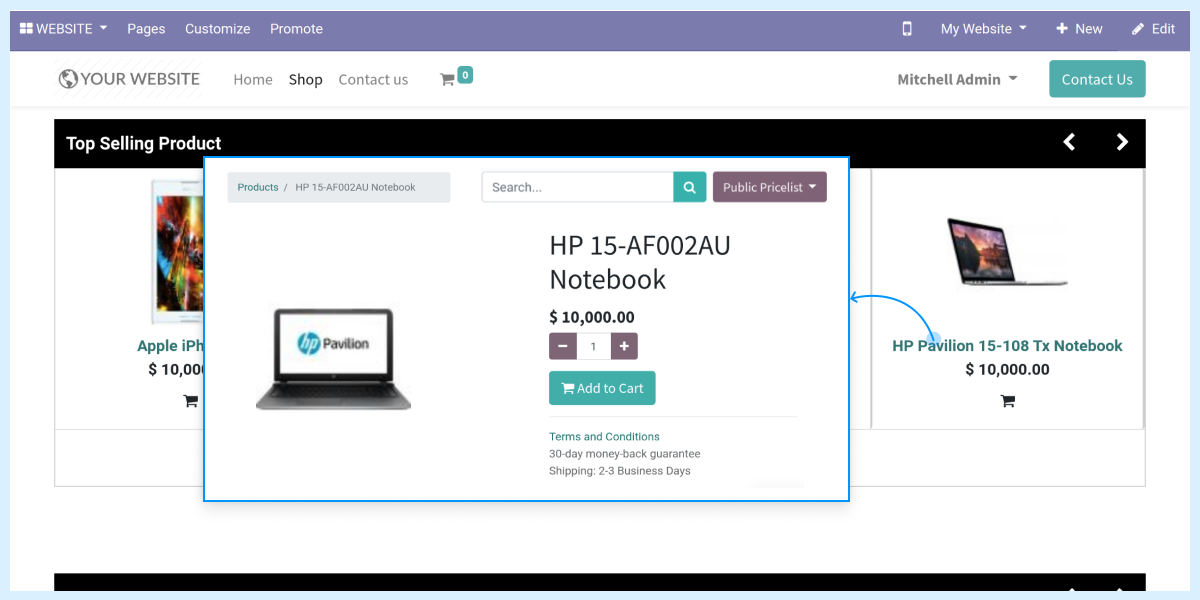 Odoo Website Product Gallery Odoo Website Product Gallery
